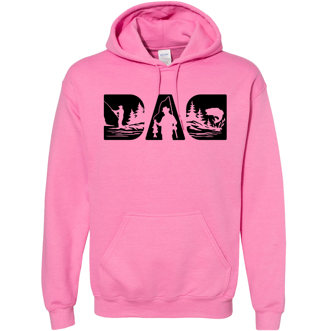 Fishing Dad Adult Hoodie