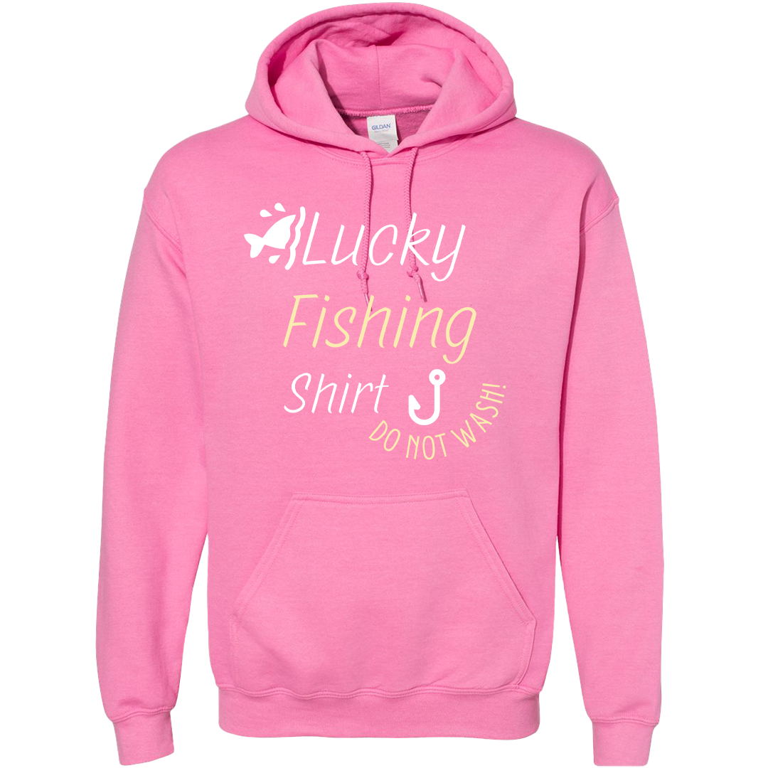 Lucky Fishing Shirt Adult Hoodie