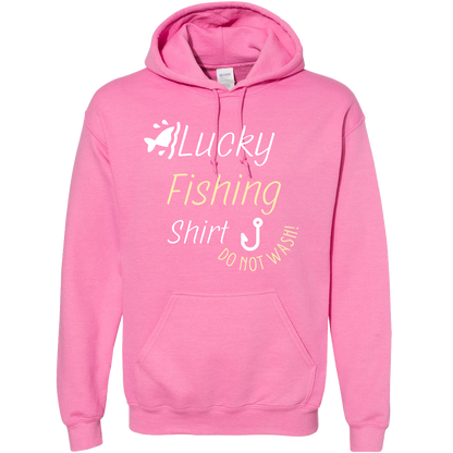 Lucky Fishing Shirt Adult Hoodie