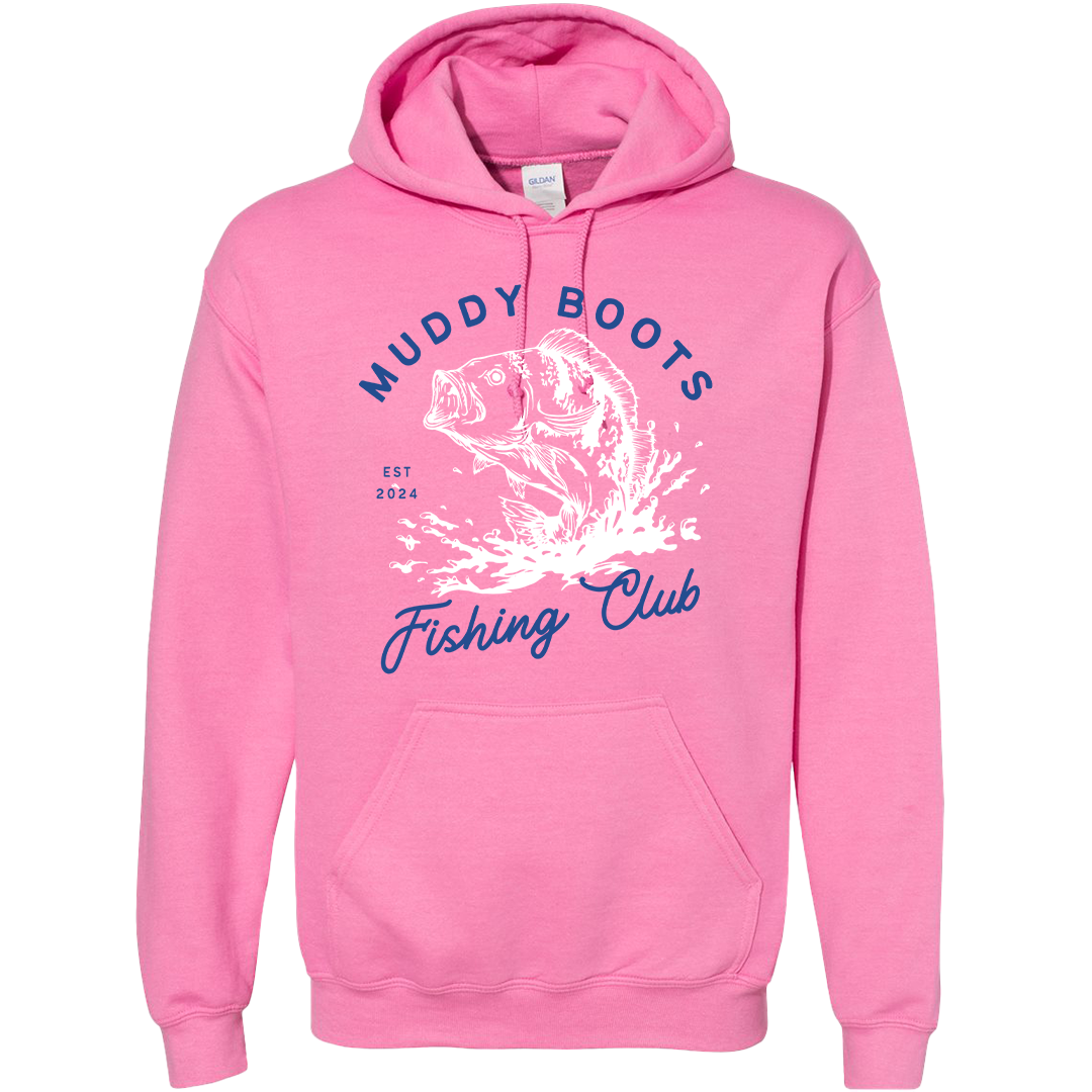 Fishing Club Adult Hoodie