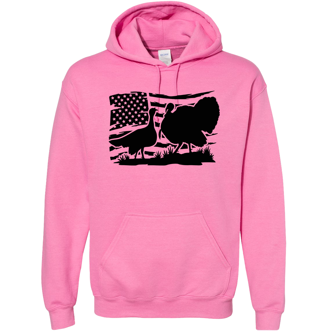 Turkey Flag Adult Hoodie