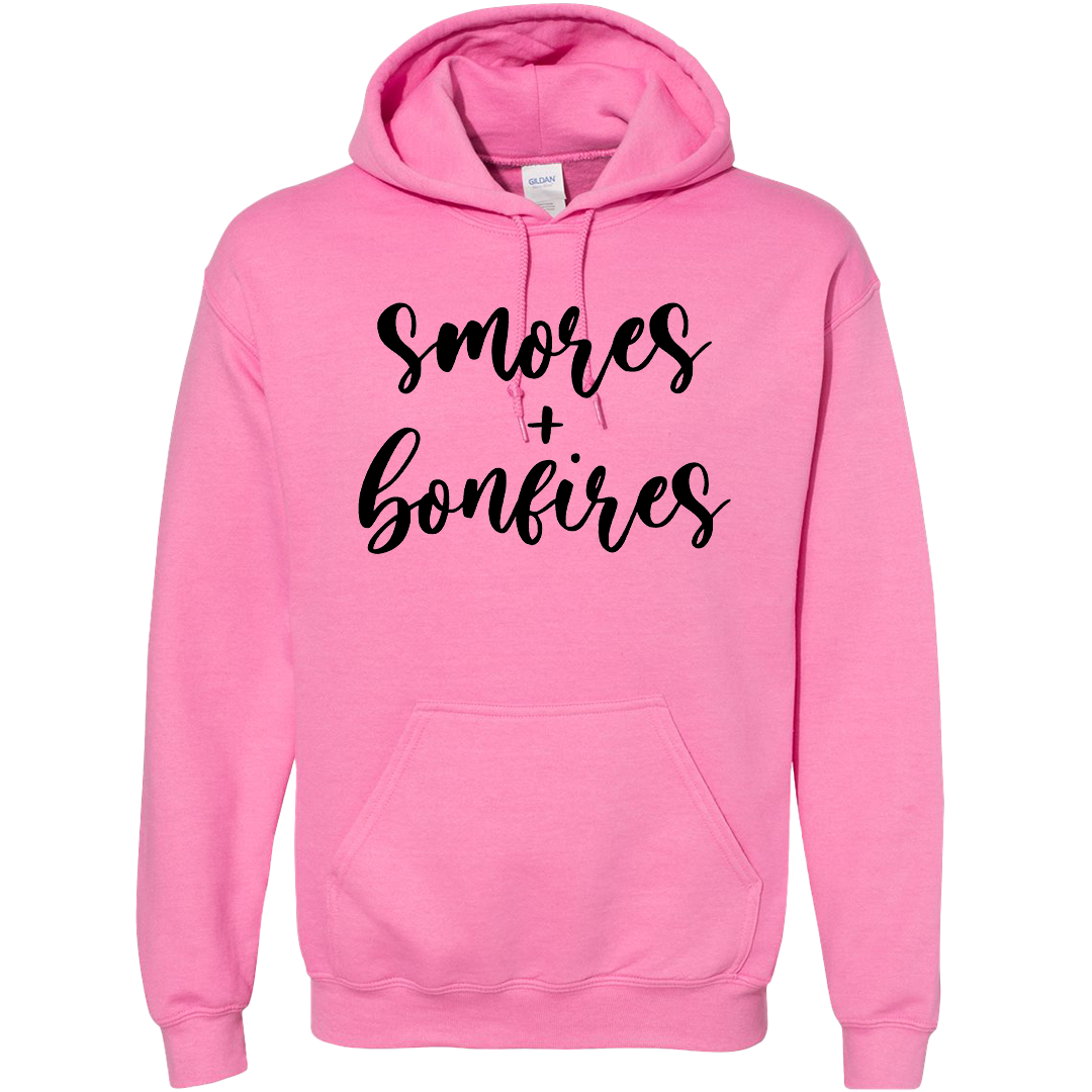 S'mores And Bonfires Adult Hoodie
