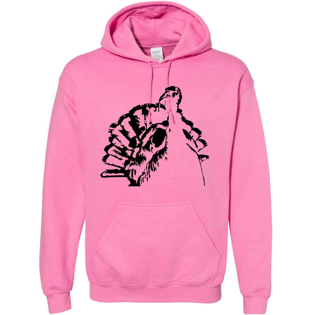 Turkey Contour Adult Hoodie