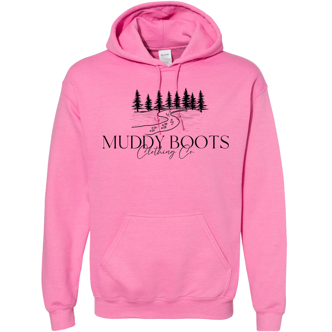 Muddy Boots Adult Hoodie
