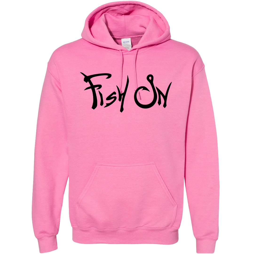 Fish On Adult Hoodie