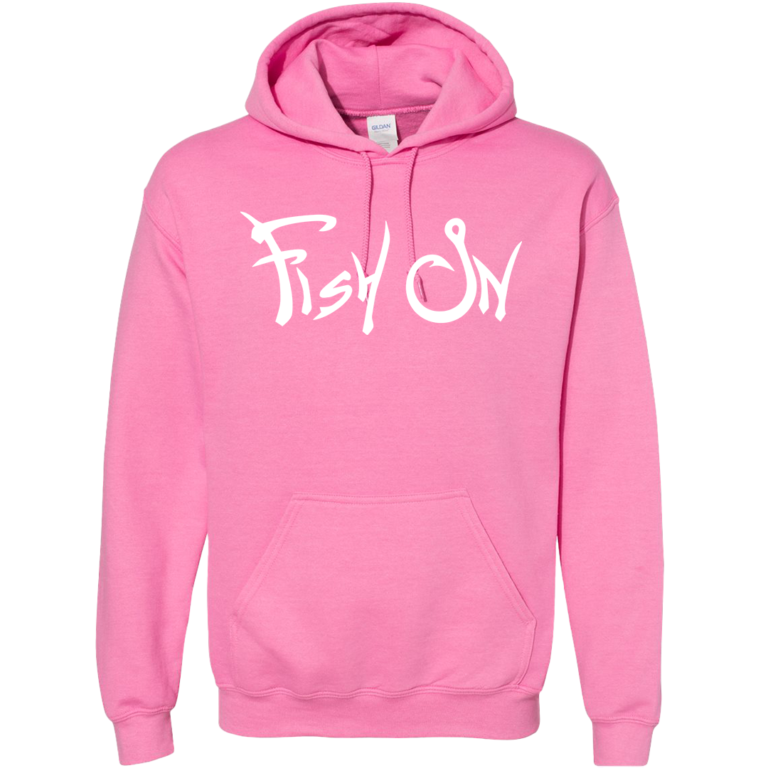 Fish On Adult Hoodie