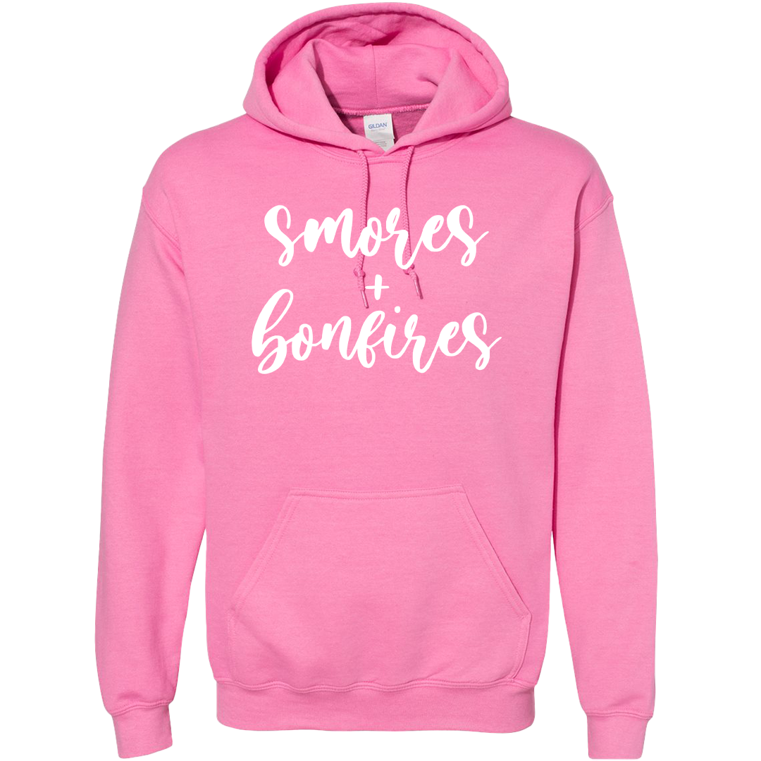 S'mores And Bonfires Adult Hoodie