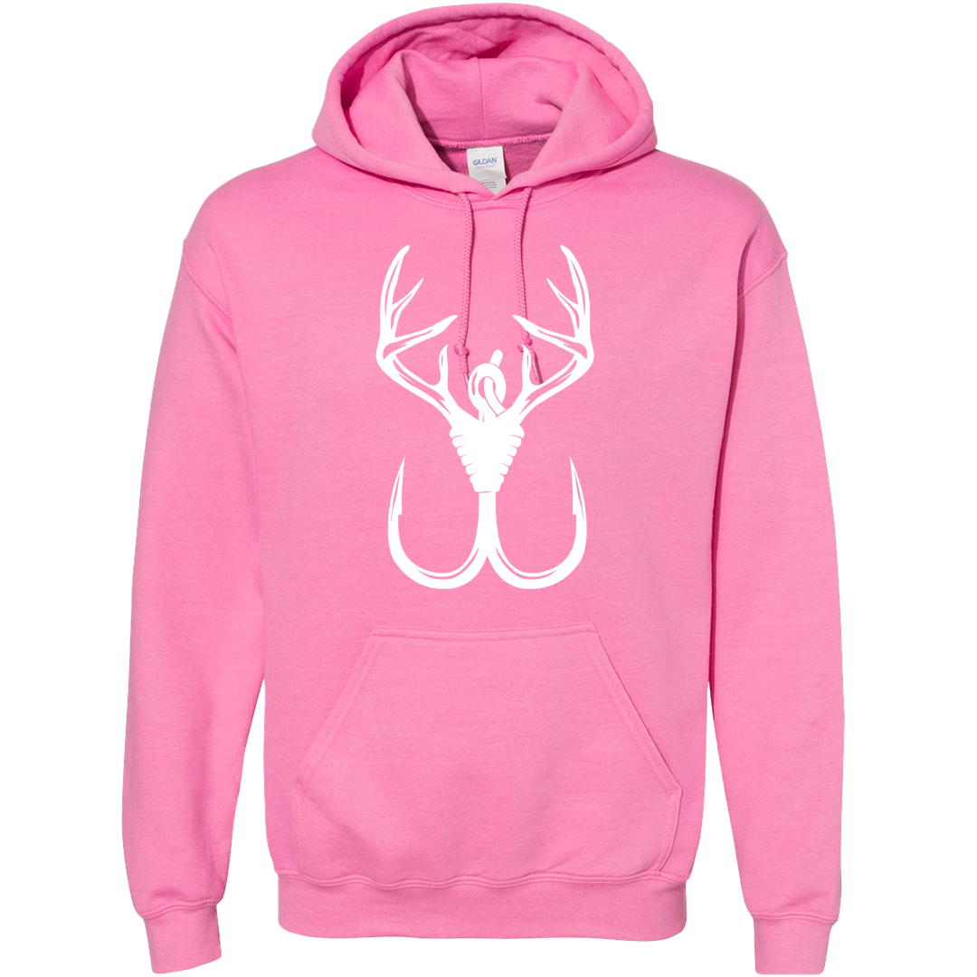 Antler Hook Adult Hoodie