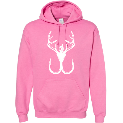 Antler Hook Adult Hoodie