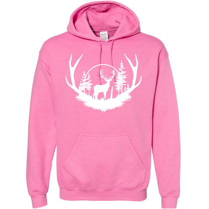 Deer Head Adult Hoodie