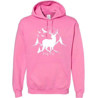 Mountain Deer Adult Hoodie