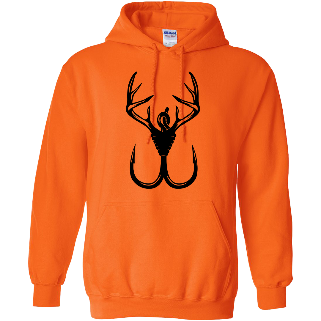 Antler Hook Adult Hoodie