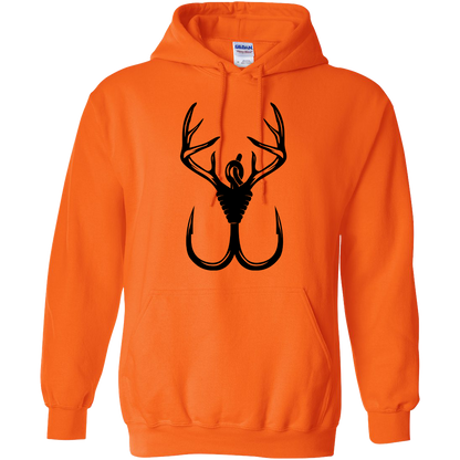 Antler Hook Adult Hoodie