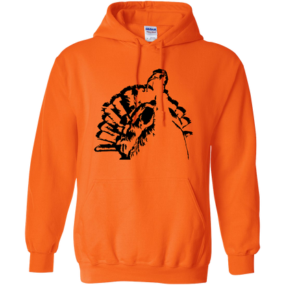 Turkey Contour Adult Hoodie