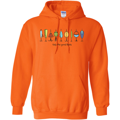Only The Good Baits Adult Hoodie