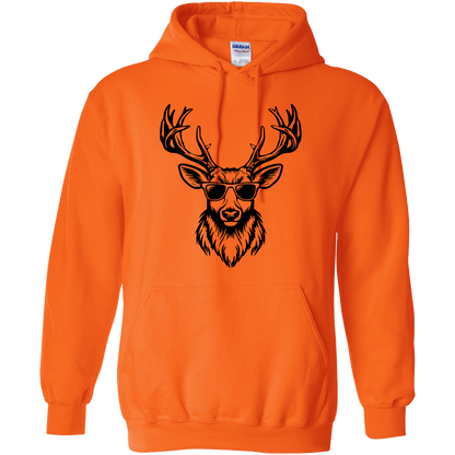 Cool Deer Adult Hoodie