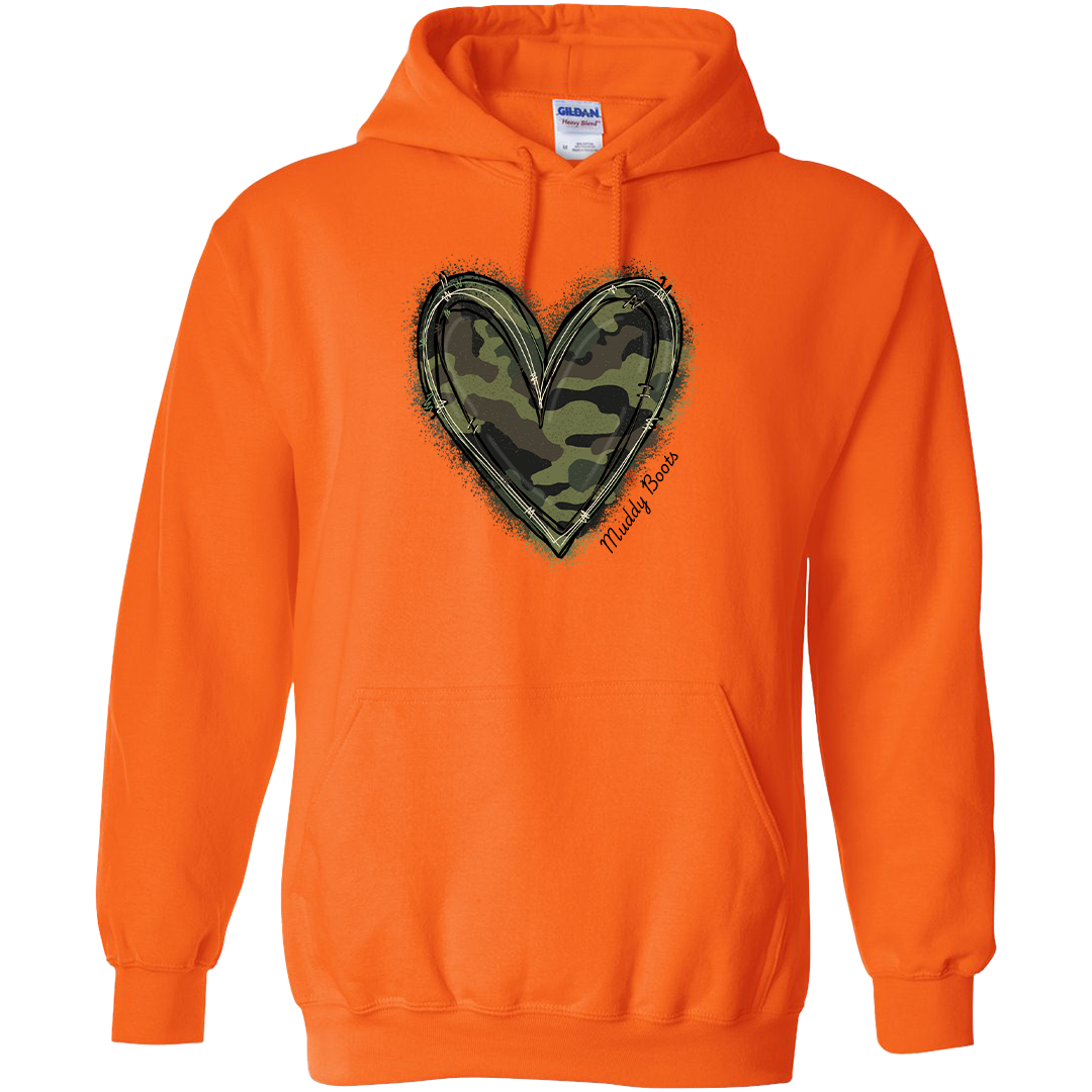 Hidden Heart Adult Hoodie