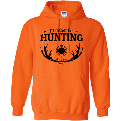I'd Rather Be Hunting Adult Hoodie