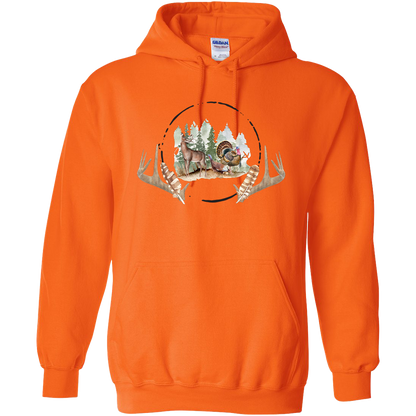 Bucks and Beards Adult Hoodie