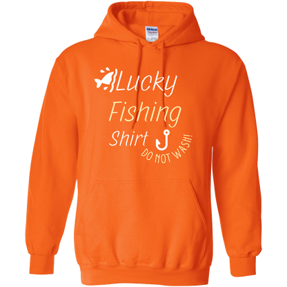 Lucky Fishing Shirt Adult Hoodie