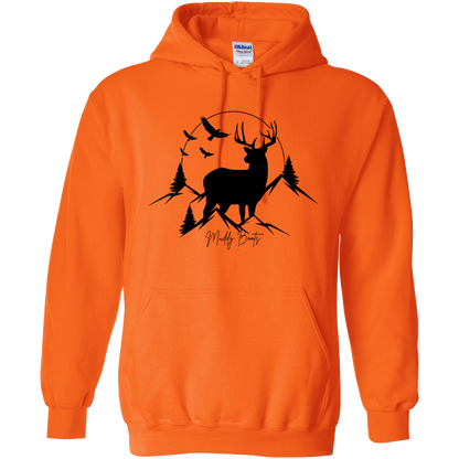 Mountain Deer Adult Hoodie