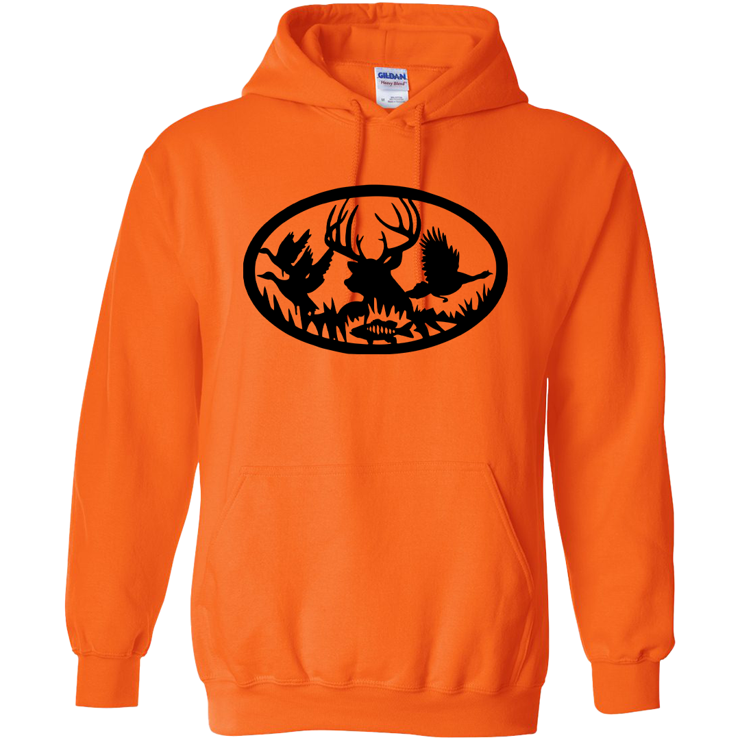 Wildlife Welcome Adult Hoodie