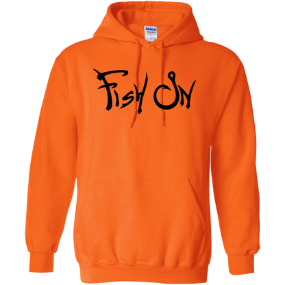 Fish On Adult Hoodie