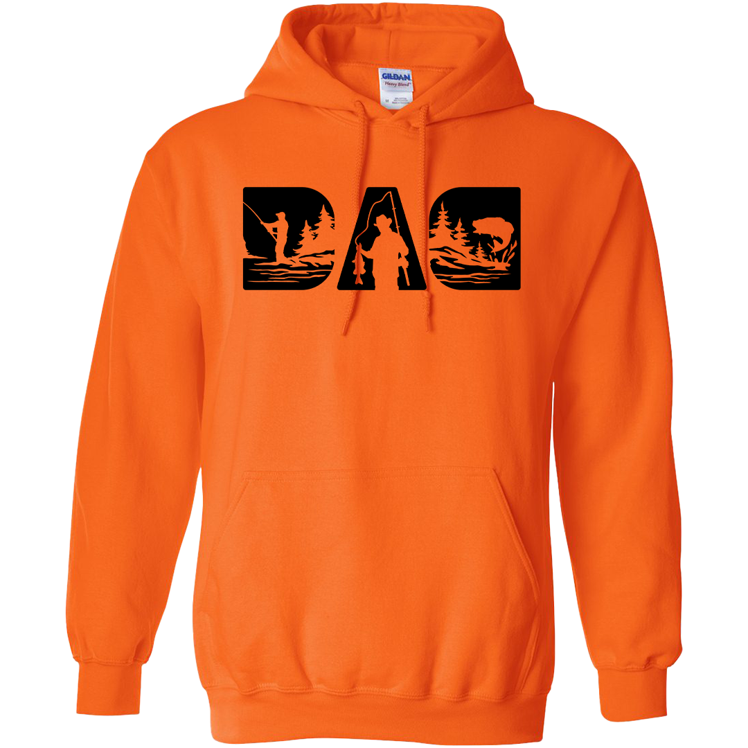 Fishing Dad Adult Hoodie