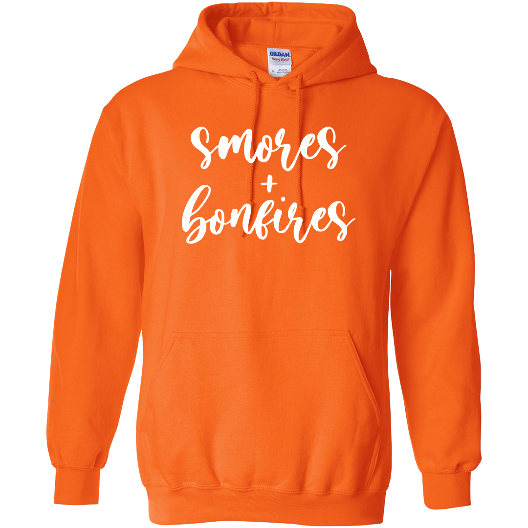 S'mores And Bonfires Adult Hoodie