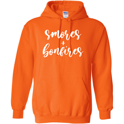 S'mores And Bonfires Adult Hoodie