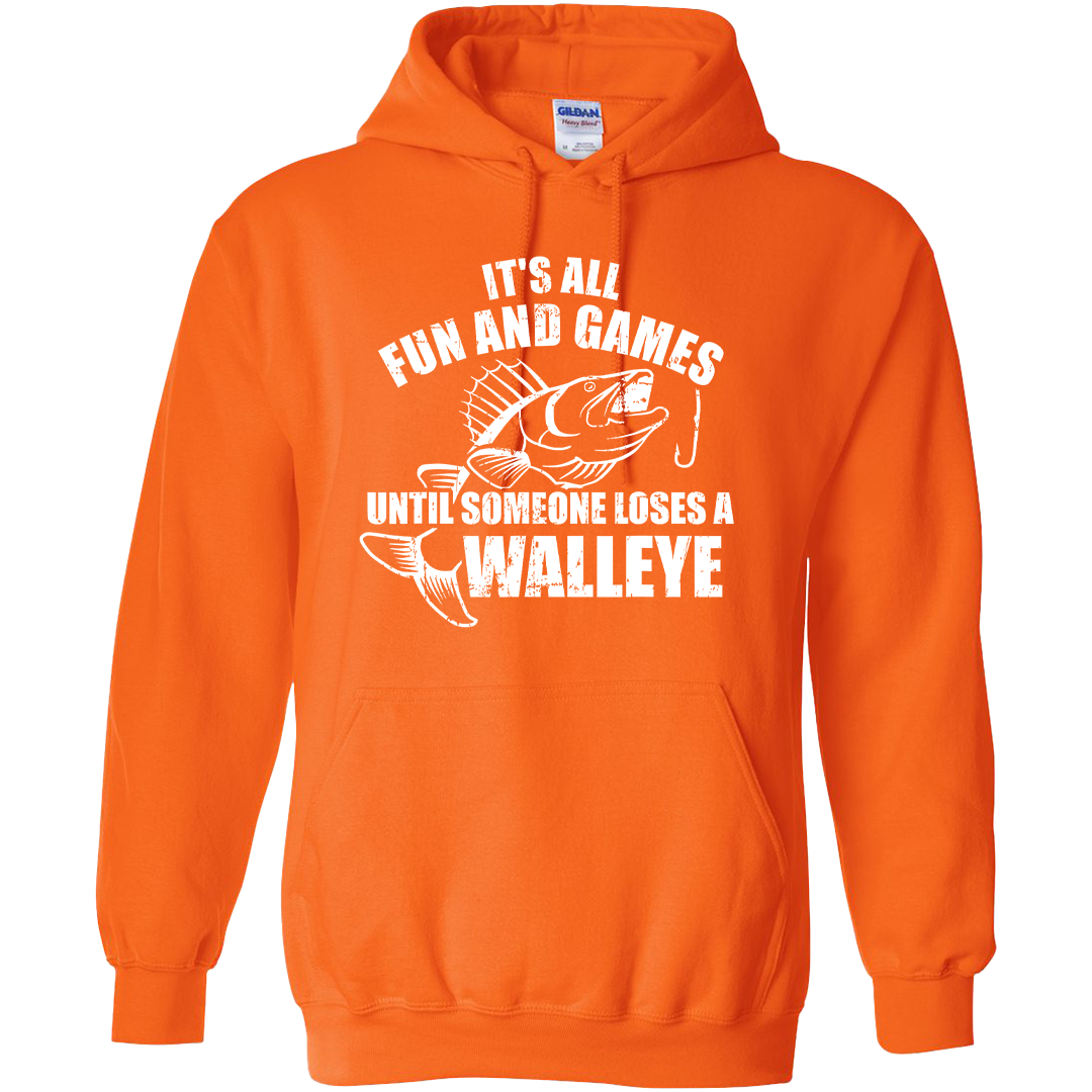 Walleye Games Adult Hoodie