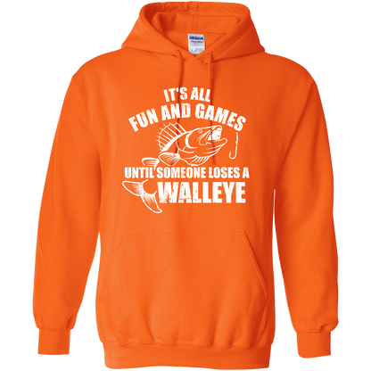 Walleye Games Adult Hoodie