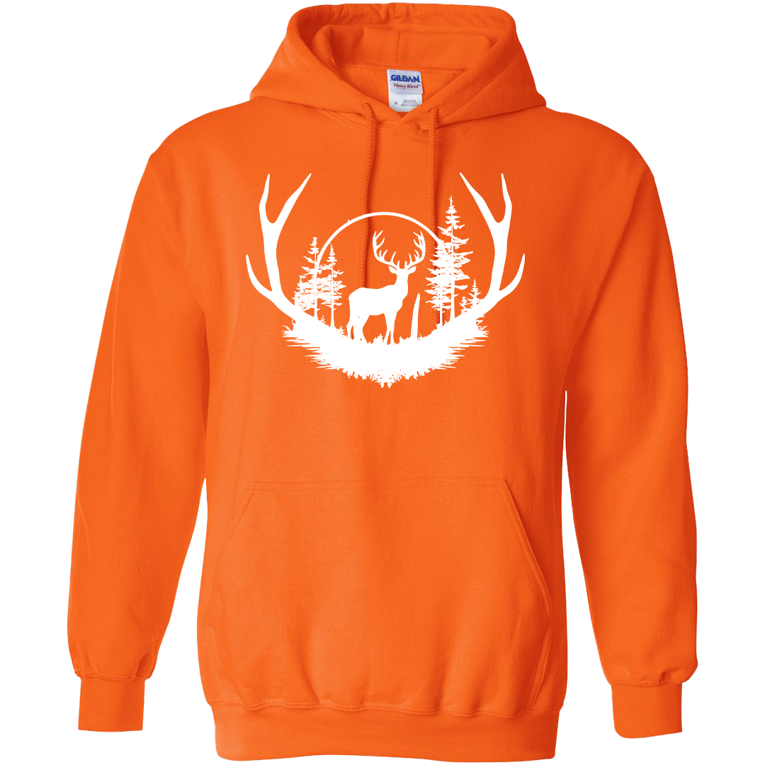 Deer Head Adult Hoodie