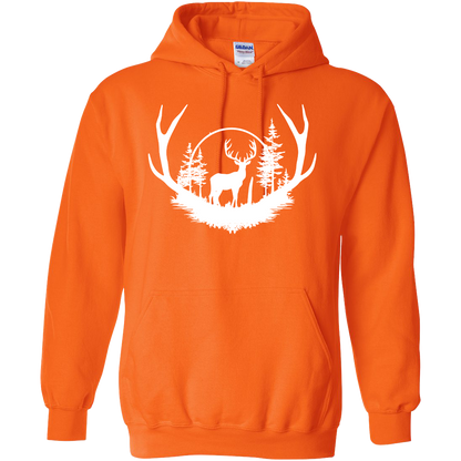 Deer Head Adult Hoodie