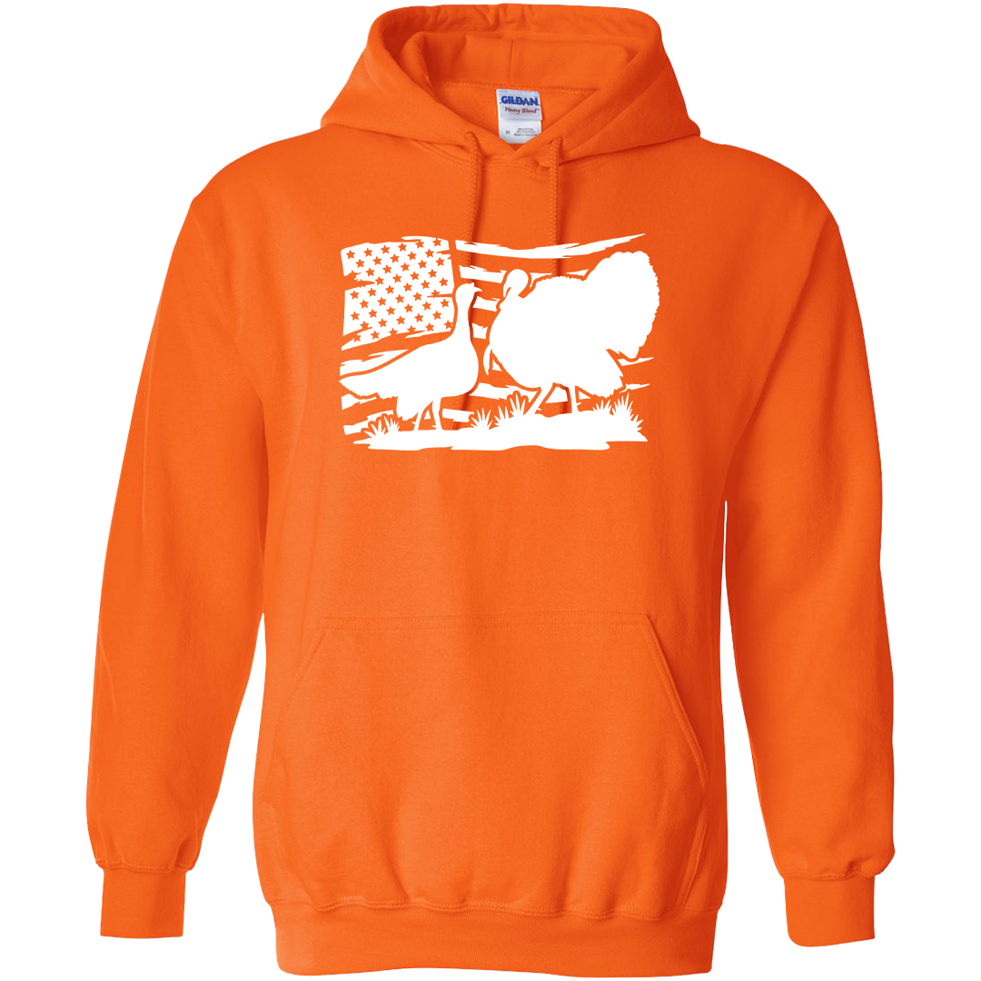 Turkey Flag Adult Hoodie