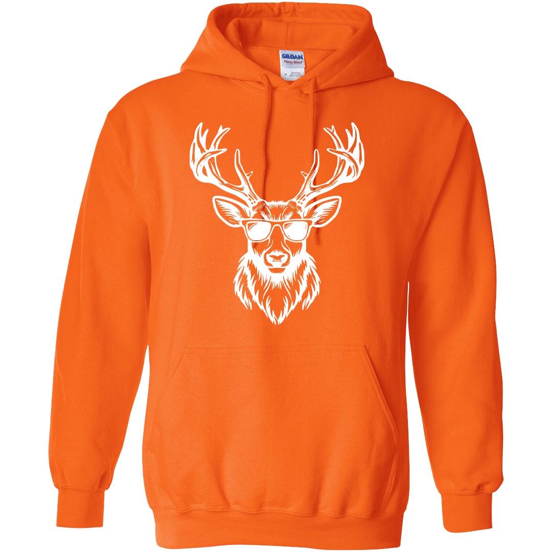 Cool Deer Adult Hoodie