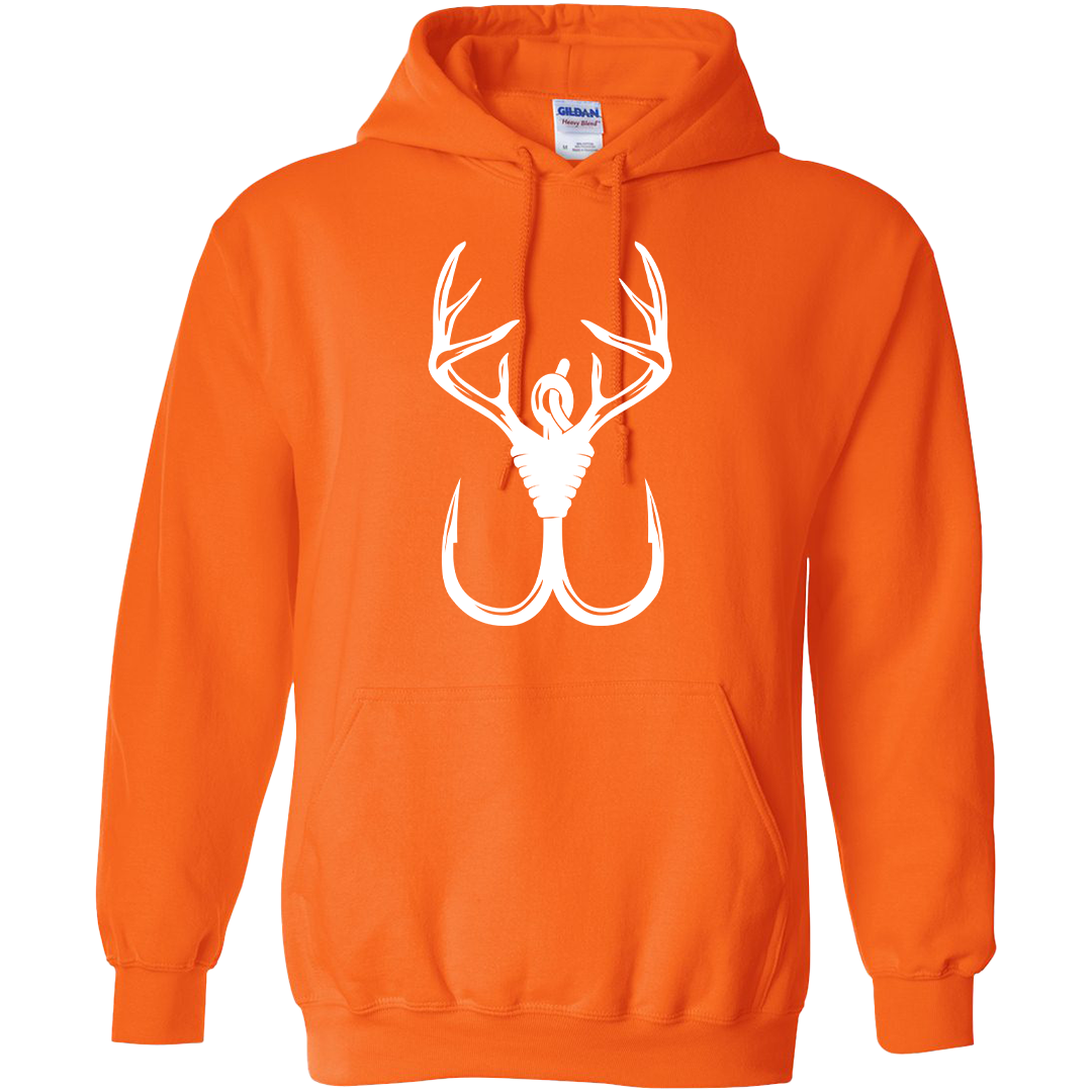 Antler Hook Adult Hoodie