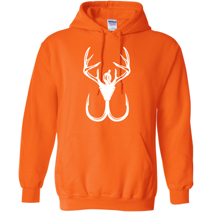 Antler Hook Adult Hoodie