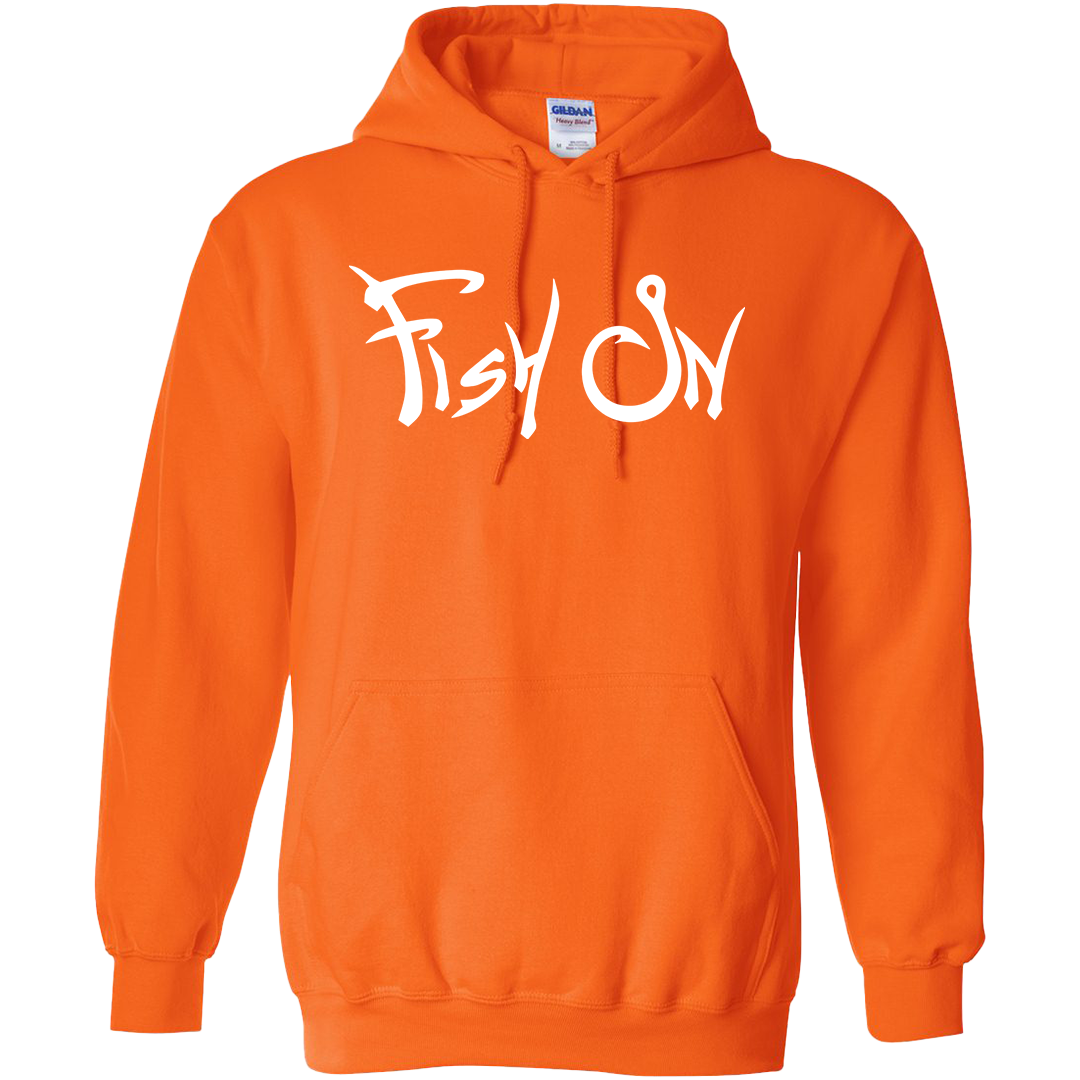 Fish On Adult Hoodie