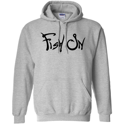 Fish On Adult Hoodie