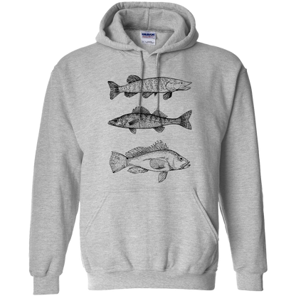 Midwest Fish Adult Hoodie