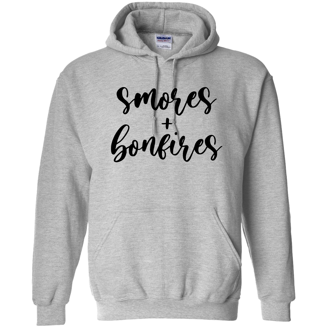 S'mores And Bonfires Adult Hoodie