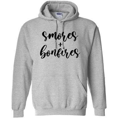 S'mores And Bonfires Adult Hoodie