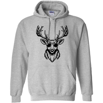 Cool Deer Adult Hoodie