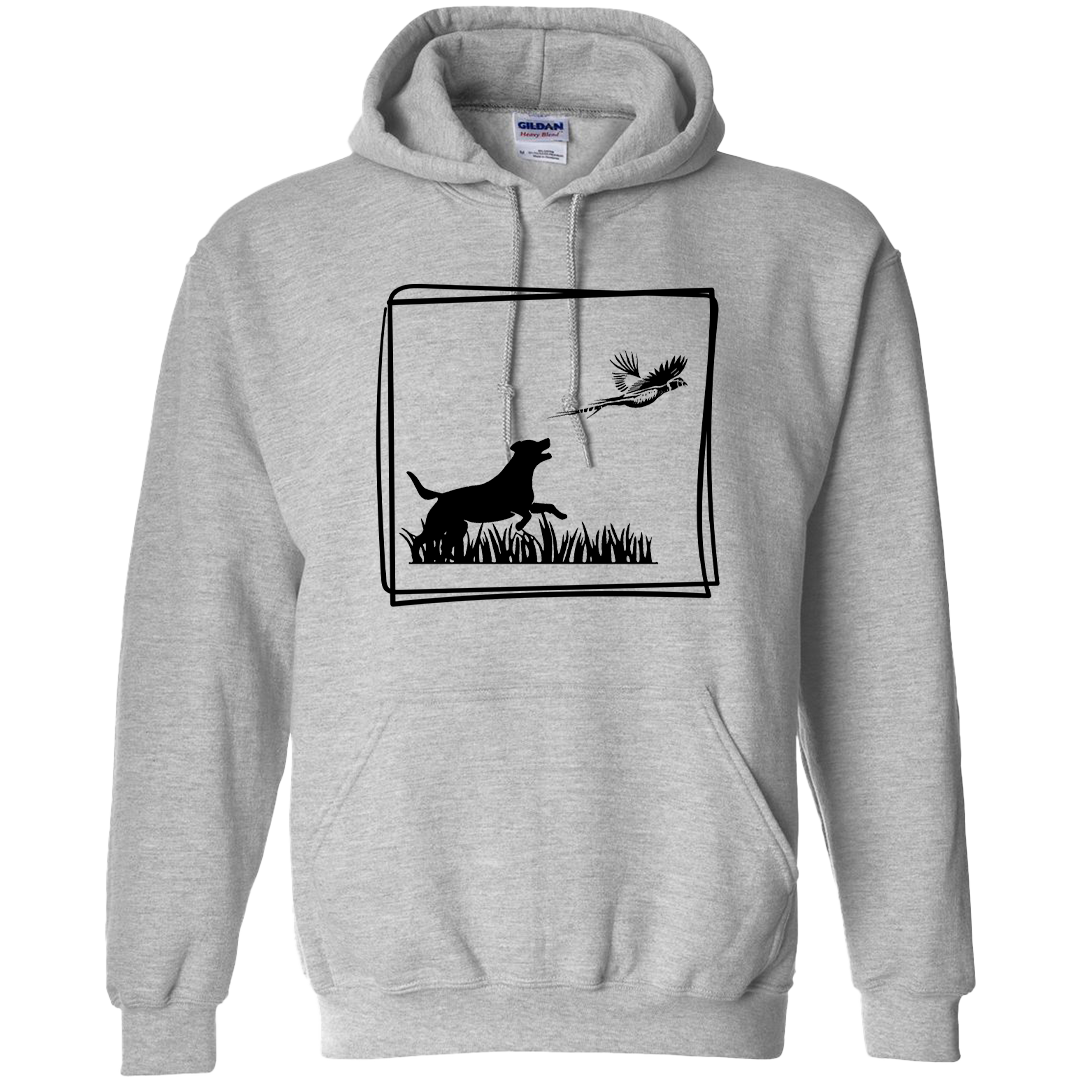 Pheasant Flush Adult Hoodie