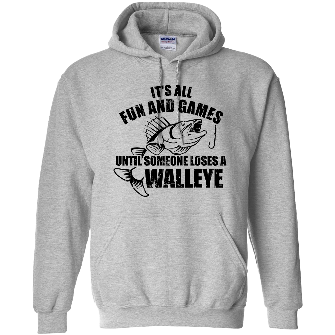Walleye Games Adult Hoodie