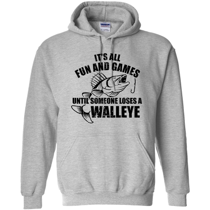 Walleye Games Adult Hoodie