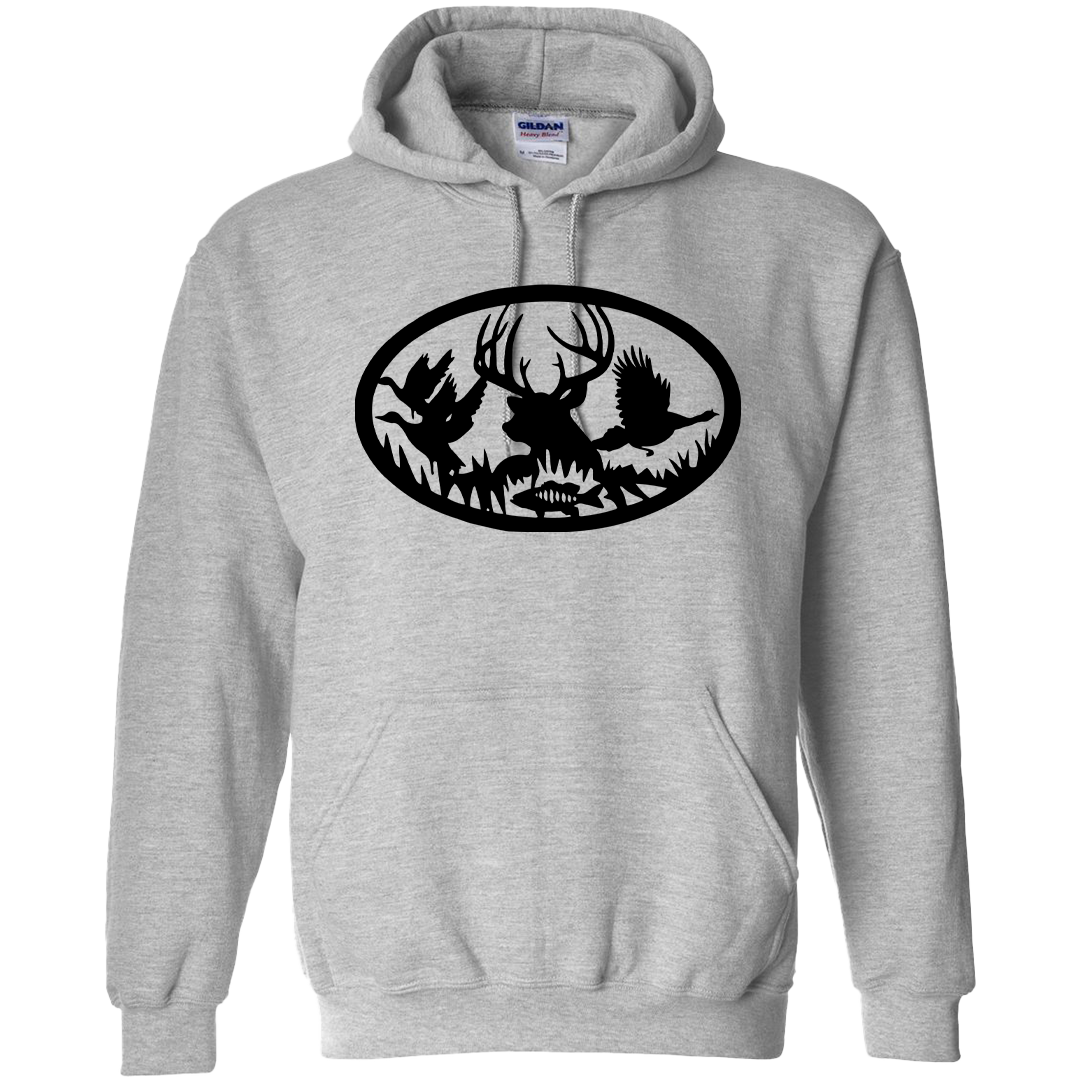 Wildlife Welcome Adult Hoodie