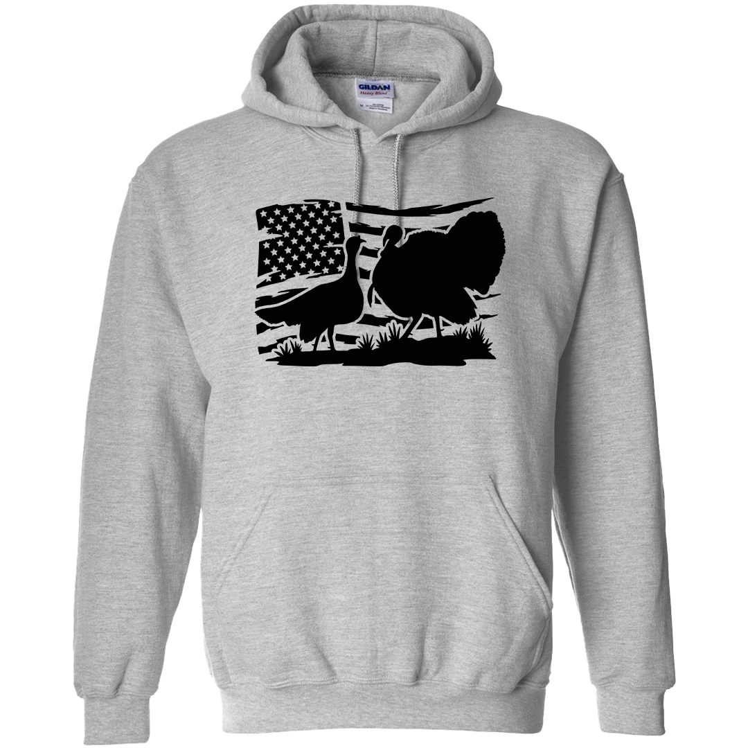 Turkey Flag Adult Hoodie