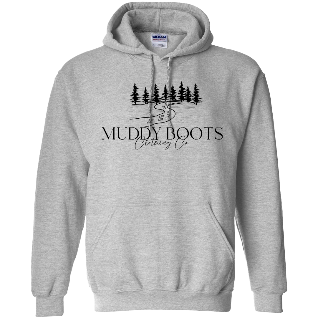 Muddy Boots Adult Hoodie